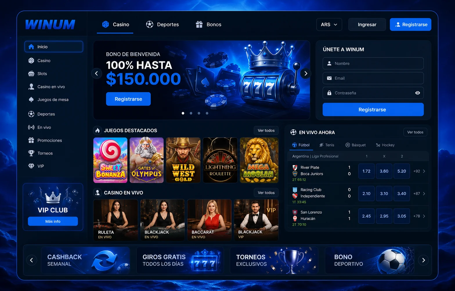 Winum Casino Argentina
